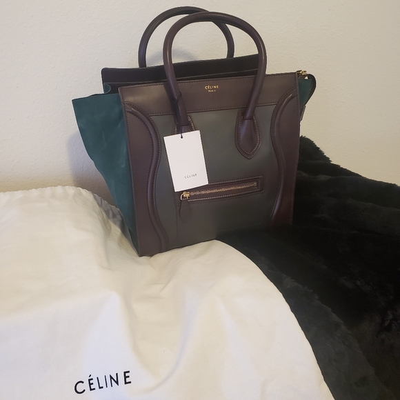 SOLD Authentic Celine Luggage tote bag - Picture 4 of 12